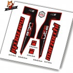 Mountain Bicycle Fork Decal Stickers for Marzocchi 350 NCR